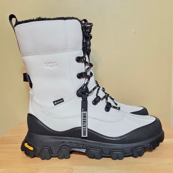 UGG Adirondack Meridian Gore-Tex Extreme Boots White 1143839 Women's Size 9 - Picture 2 of 8